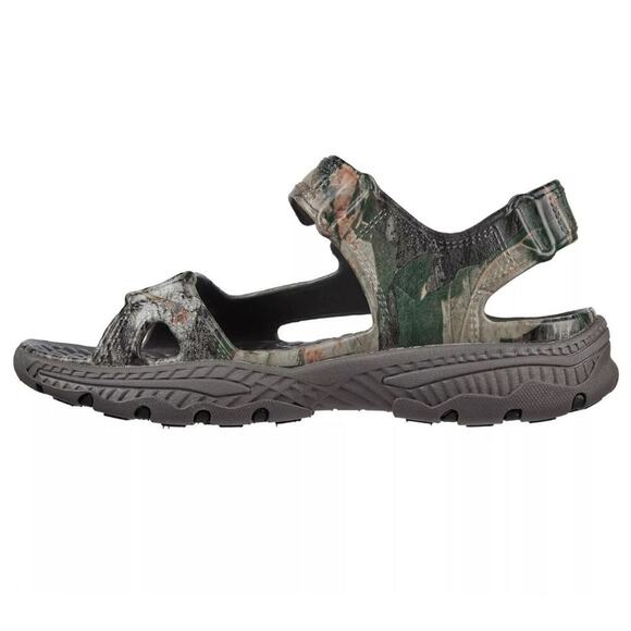 Skechers Mens Audit Foamies Grass Roots Sandals Shoes Size 11