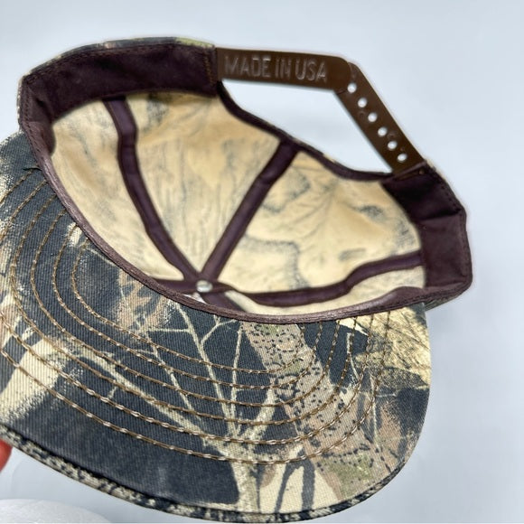 Pre - Loved Vintage Woodrow Reynolds & Son Camo Hat – Mossy Oak Snapback (Chatom Woodyard) Pre-Owned