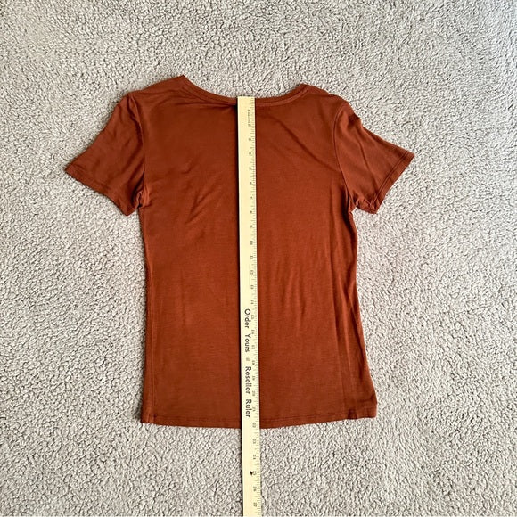 Pre - Loved Zara Women’s Trafaluc Casual T-shirt Short Sleeved Blouse