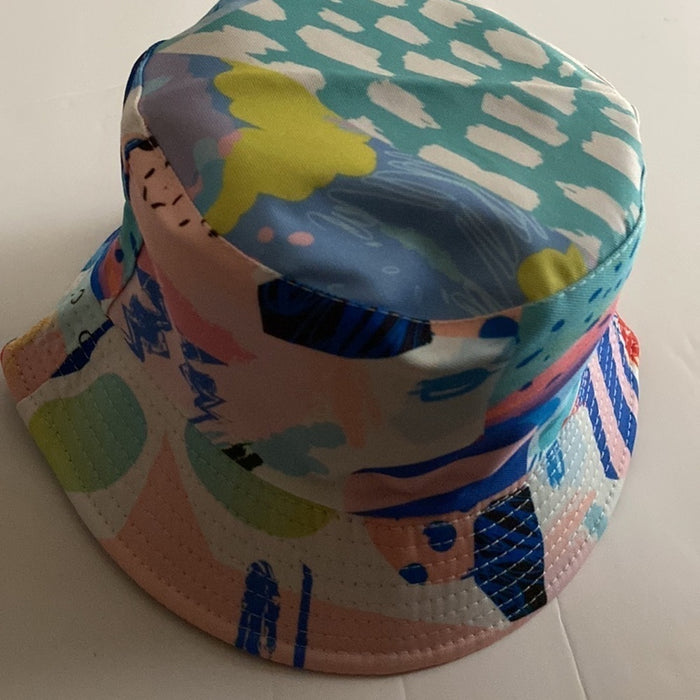 NEW! Bucket Women’s Abstract Poster Art Print Hat