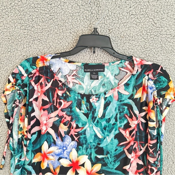 Pre - Loved Isabella Rodriguez Women’s Floral Print Blouse