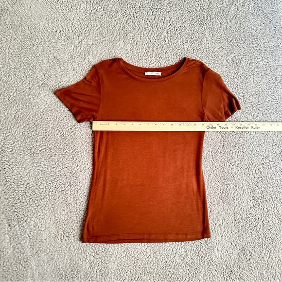 Pre - Loved Zara Women’s Trafaluc Casual T-shirt Short Sleeved Blouse
