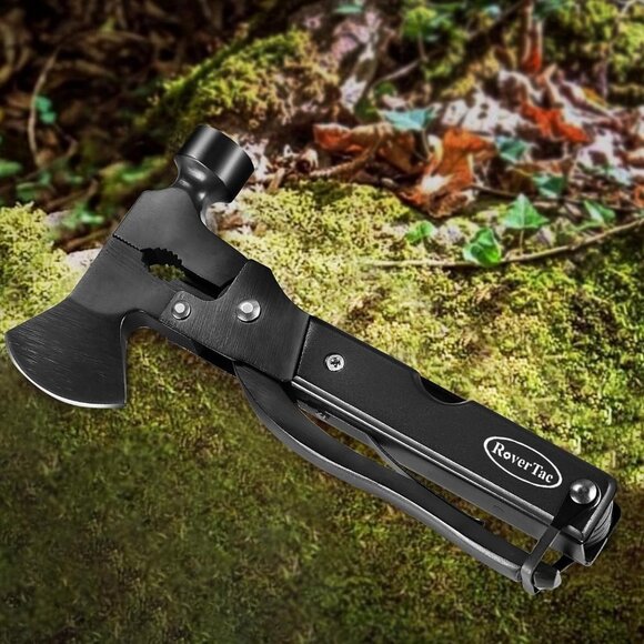 Axe Hatchet Camping Multitool Gear Tool Knife Hammer Pliers Saw Screwdri…