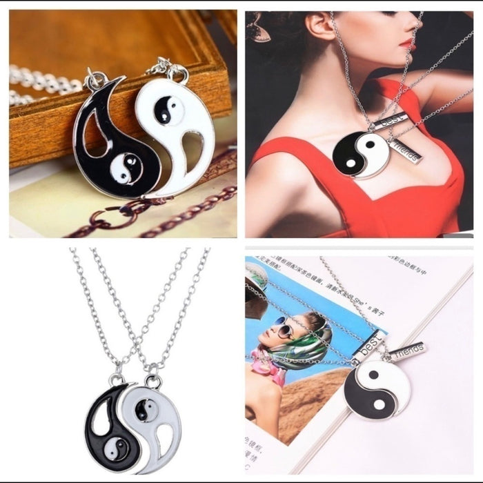 PanacheProse Boho Necklace Pendant Best Friends Logo