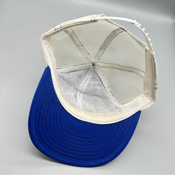 Pre - Loved Vintage Dalley Oil Tools Inc. Trucker Hat – Blue & White Snapback (Houston, TX)