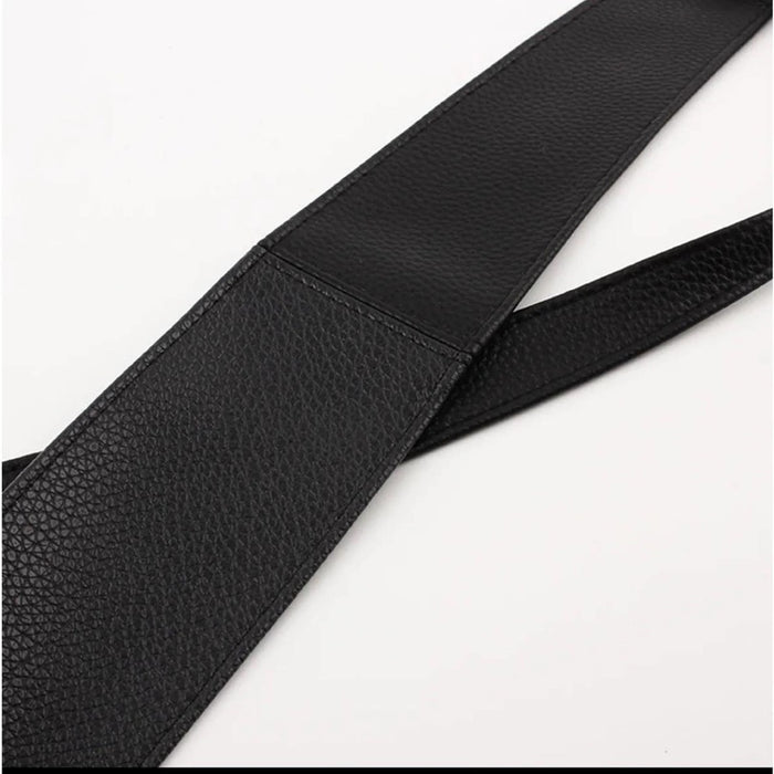NEW Boho Gypsy Wrap Around Waist Belt  Pretty Ego Black Cinched Corset