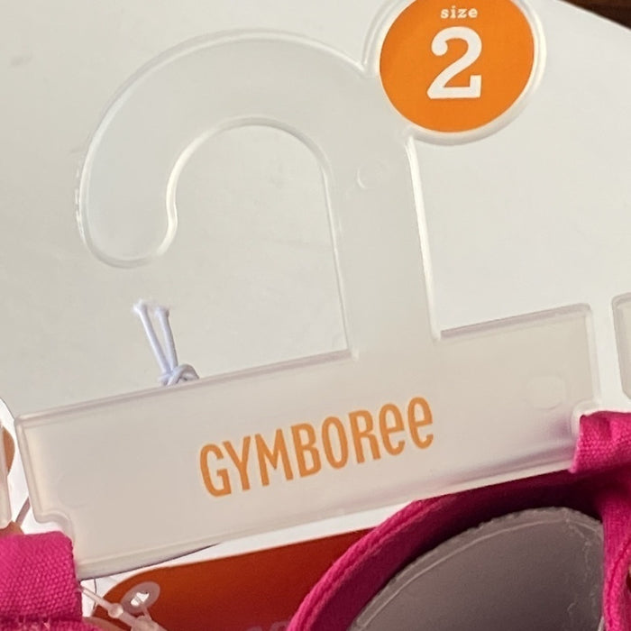 Brand New Gymboree Cosmic Club Pink High Sneakers Girls Size 2. Brand New
