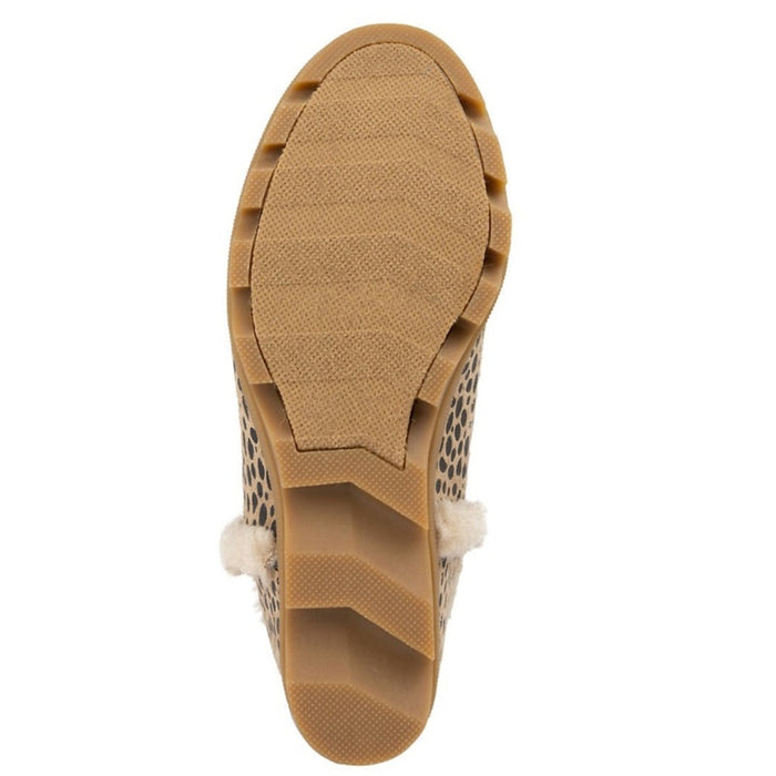 Sugar Haylei Women’s  Wedge Winter Faux Slip On Round Toe Booties Size 8.5M