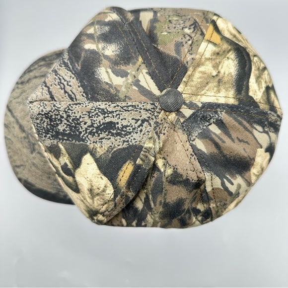 Pre - Loved Vintage Woodrow Reynolds & Son Camo Hat – Mossy Oak Snapback (Chatom Woodyard) Pre-Owned