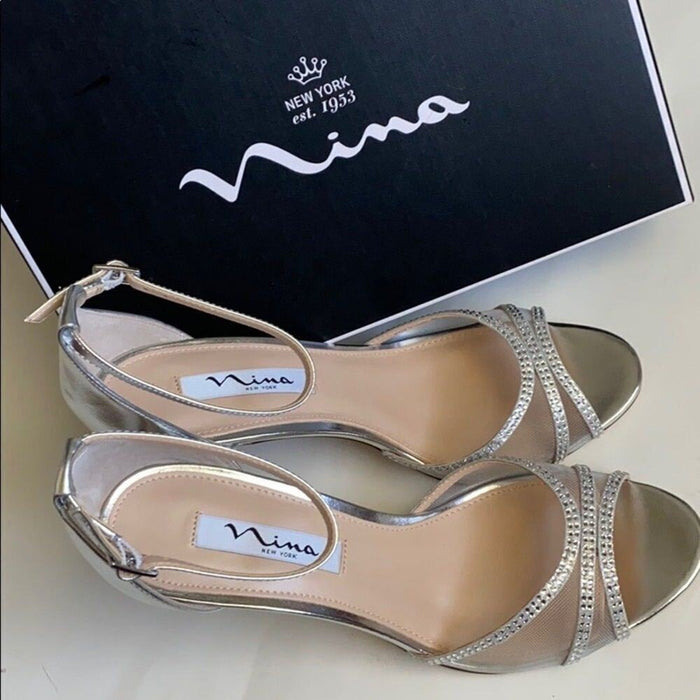 Brand New Nina Calissa Women’s Evening Sandals Size 9M