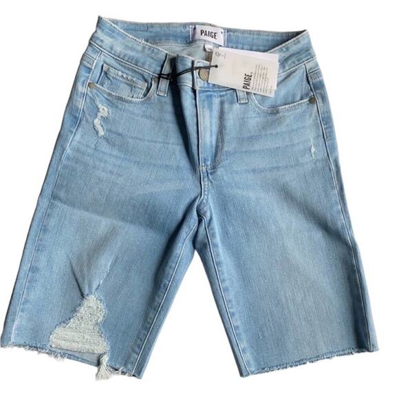Paige Jax Cut Off Womens Shorts Size 24 Denim⭐️⭐️⭐️⭐️⭐️