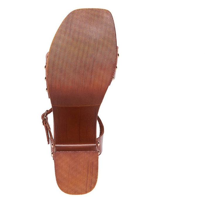 Brand New Madden Girl Women’s Dani Buckle Wood Faux Plant form Sandals Size 7.M