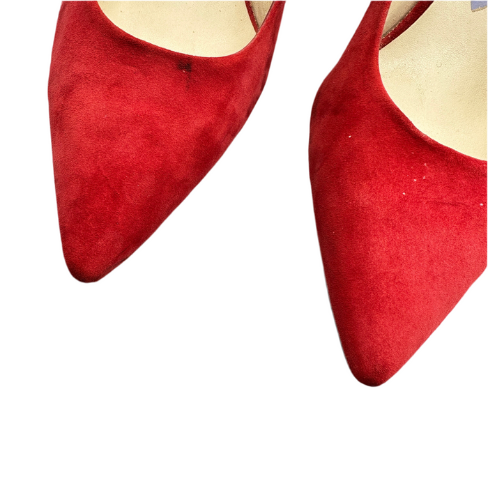 Enzo Angiolini Women’s Red Heels, Size 8