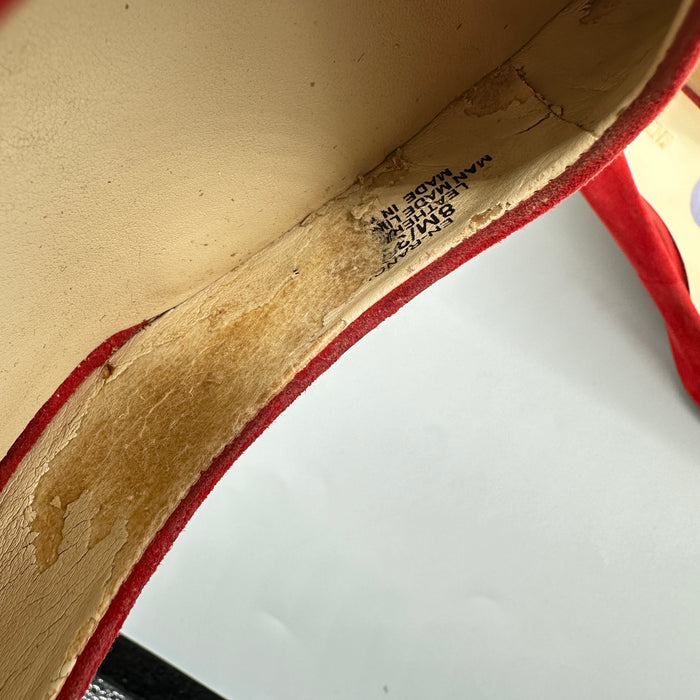 Enzo Angiolini Women’s Red Heels, Size 8