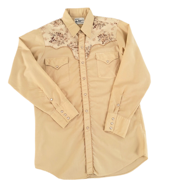 Pre - Loved Vintage MWG Western’s Best Extra Long Tails Men’s Casual Long Sleeve Shirt"