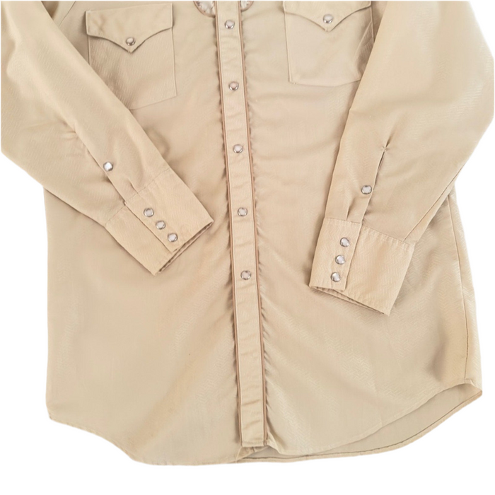 Pre - Loved Vintage MWG Western’s Best Extra Long Tails Men’s Casual Long Sleeve Shirt"