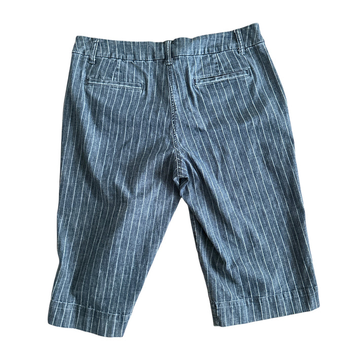 New York & Company Women’s Size 12 Casual Zip Button Short Pants