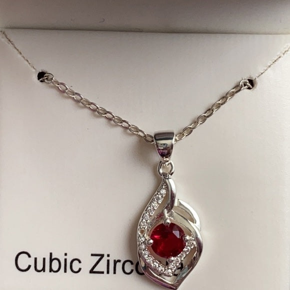 New Direction Cubic Zirconia Necklace ⭐️⭐️⭐️⭐️⭐️