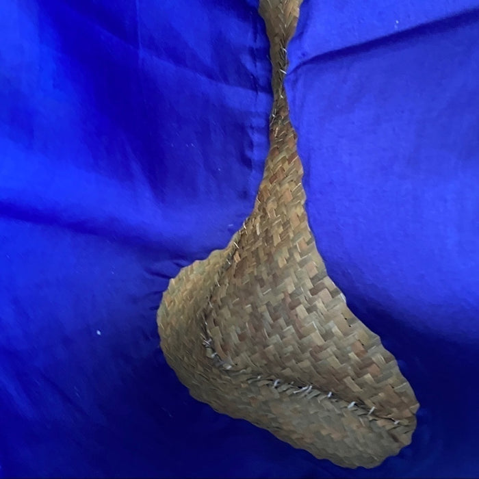 PanacheProse Straw Studios Women’s Blue  Multi Straw Tote.