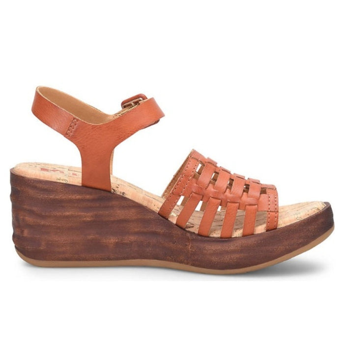 Brand New Kors Women’s Chic Buckle Closure Comfort Platform Sandals Size 8M