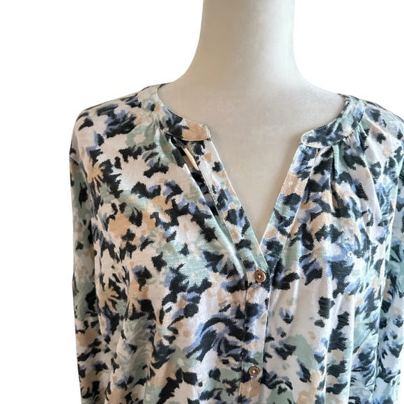 Wonderly Womens  Button-Front Knit Top – XL