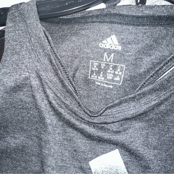 Pre - Loved Adidas Gray Tank twisted Back