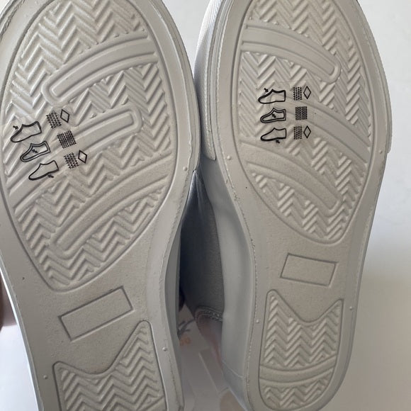 Brand New Gymboree Cosmic Club Silver High- Sneakers – Girls' Size 12