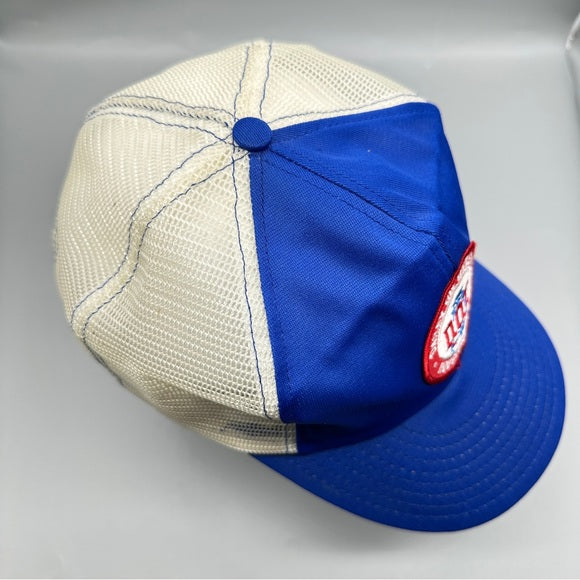 Pre - Loved Vintage Dalley Oil Tools Inc. Trucker Hat – Blue & White Snapback (Houston, TX)