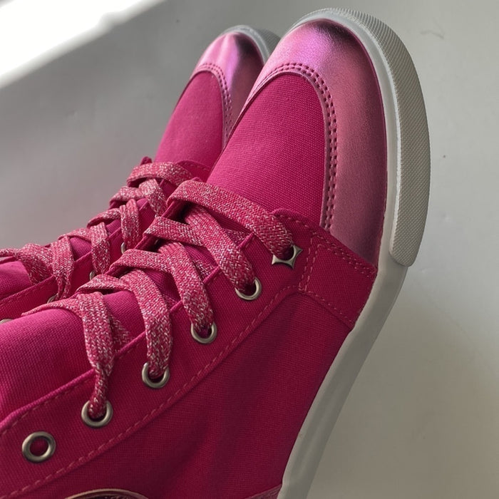 Brand New Gymboree Cosmic Club Pink High Sneakers Girls Size 2. Brand New