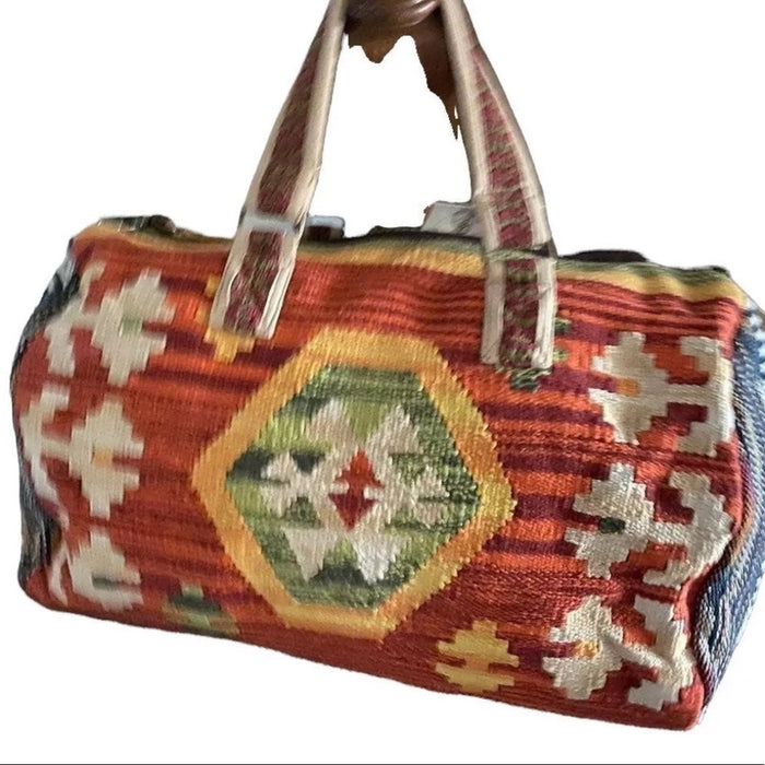 New Boho Southwestern Large Weekend Travel Bag NEW