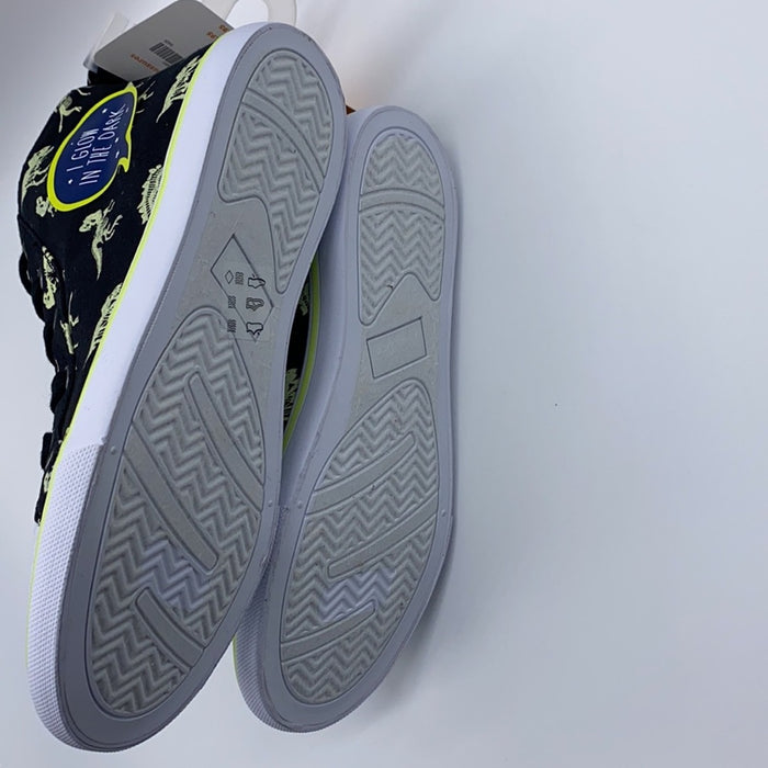 PanacheProse Gymboree Glow In The Dark Dinosaur HiTop Sneakers Size 4