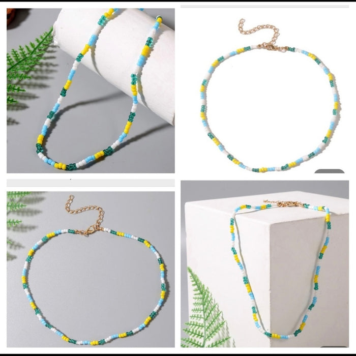 NEW! Boho Beaded Festival Women’s Necklace