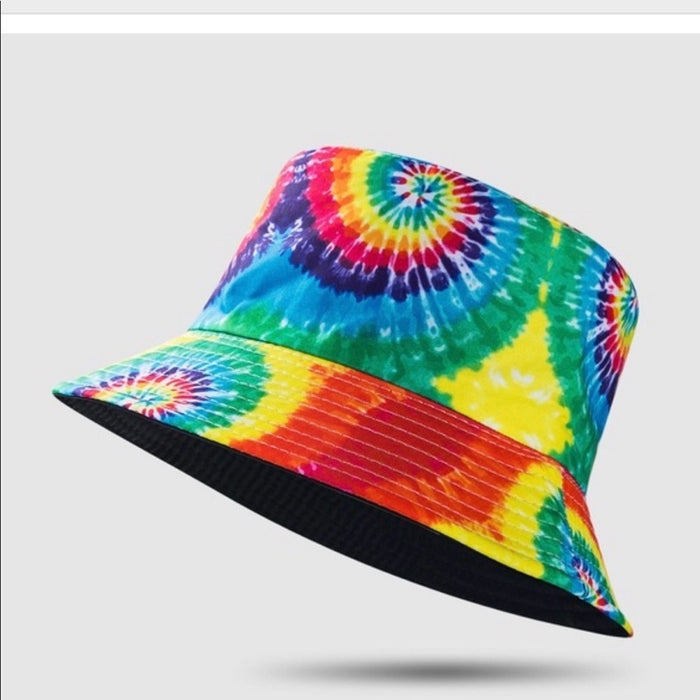 NEW! Tie Dye Print Supper Cute Bucket Women's Hats