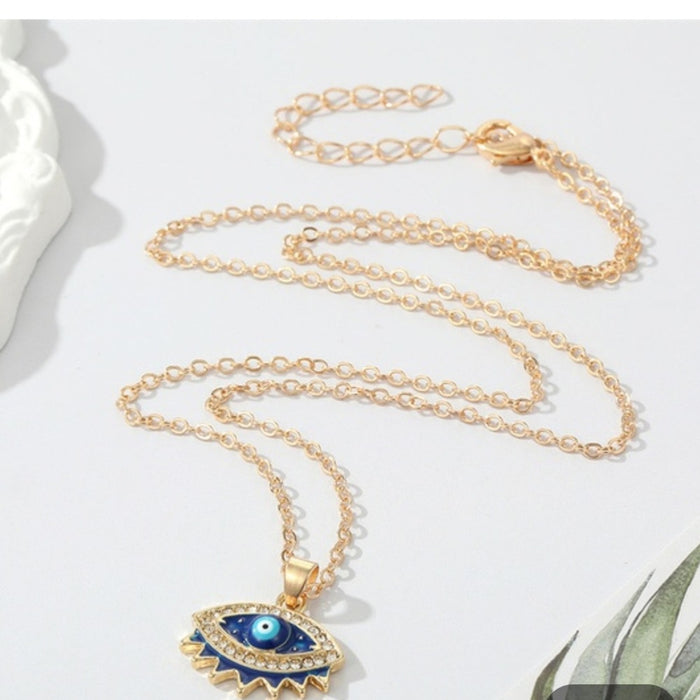 New Unique Design Classic evil eye necklace with chain chocker Women's