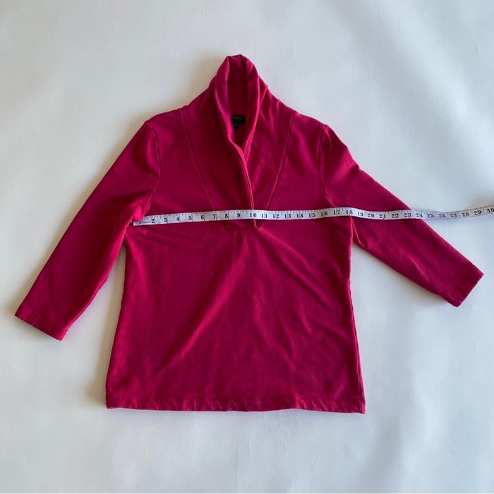Pre - Loved Michael Michael Kors Size M Women’s Sleeveless Striped Logo Design  BlouseMichael Michael Kors Size M Women’s Sleeveless Striped Logo Design  BlouseTalbots Petite Size MP Women’s Cotton Long Sleeves Pink Pullover Blouse