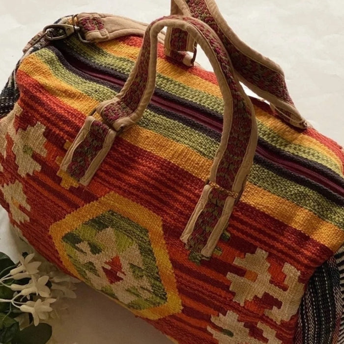 New Boho Southwestern Large Weekend Travel Bag NEW