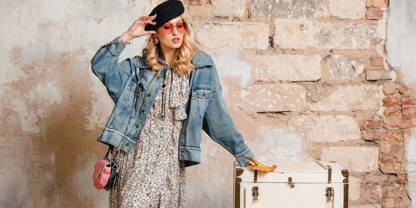 Vintage striped poncho with bull skull design, PanacheProse