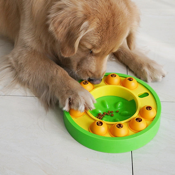 Interactive Dog Puzzle Feeder IQ-Boosting Slow Eating Toy