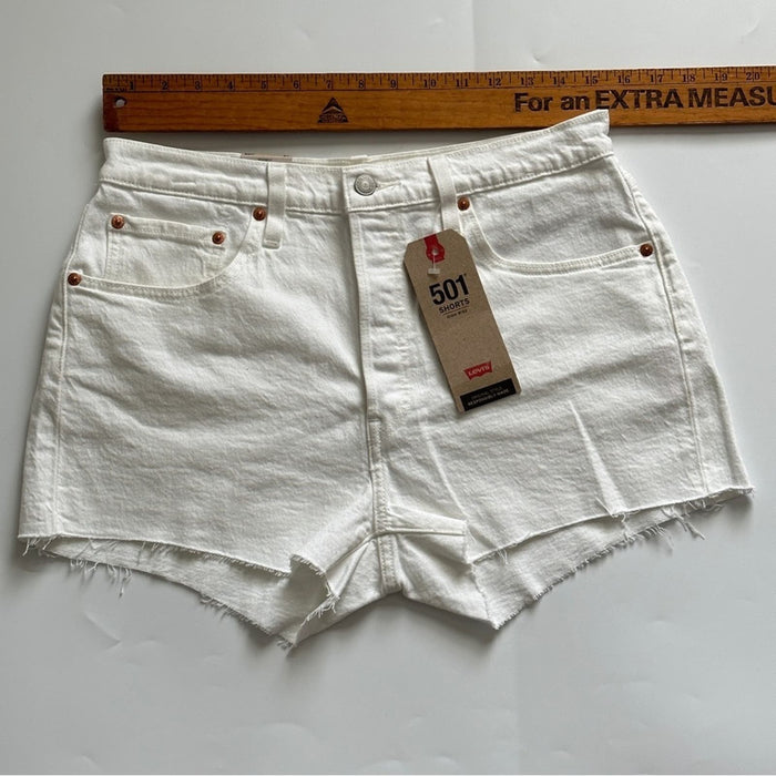 Levi's Size 31 Women's 501 High Rise Shorts - In The Clouds (Free Shipping)