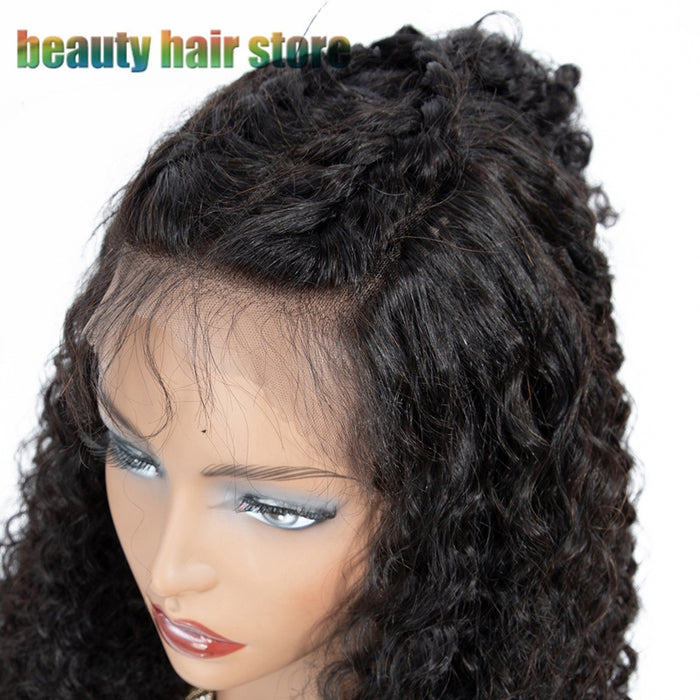 Brazilian Kinky Curly Lace Front Wig  100% Human Hair | 8-24 Inch Options