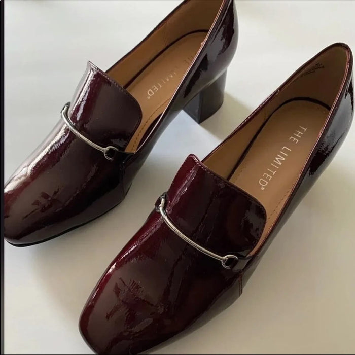 The Limited Size 8.5M Heeled Loafers Women’s Shoes.