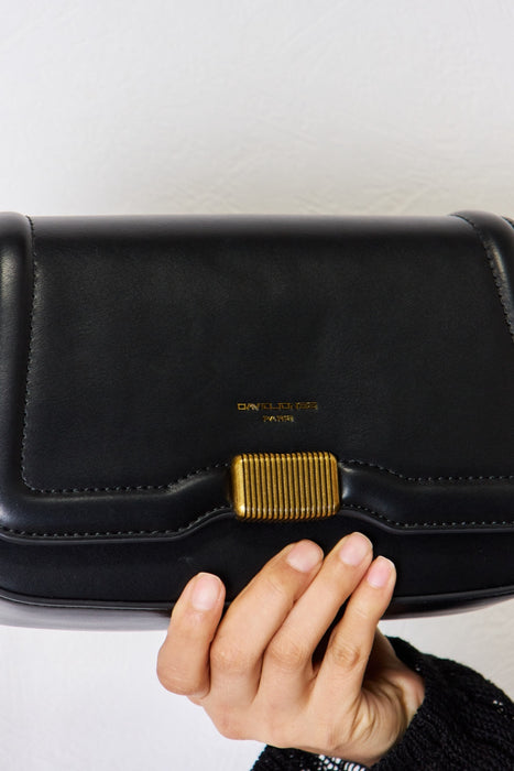 PanacheProse David Jones PU Leather Crossbody Bag