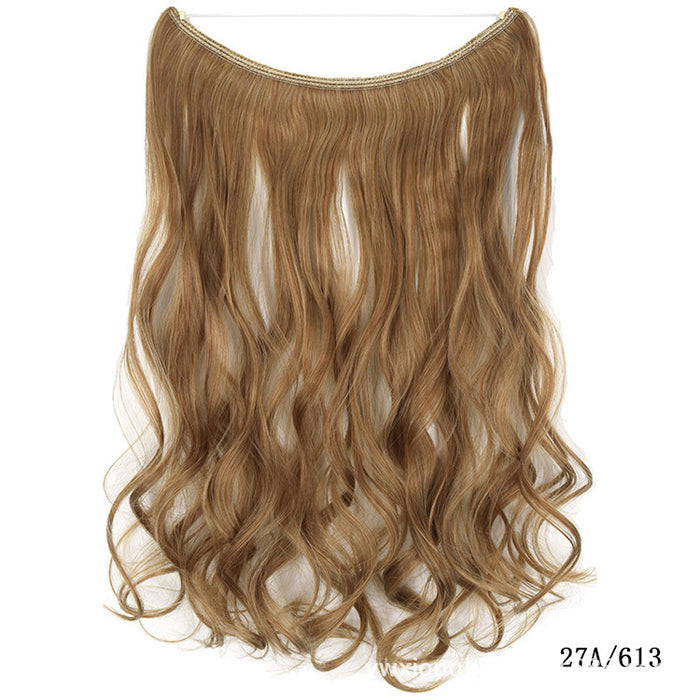 22" Invisible Wire Hair Extensions  Silky Straight & Seamless