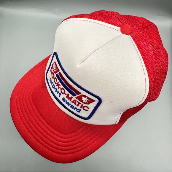 Vintage Pre-Loved Rock-O-Matic Trucker Hat Unisex One Size