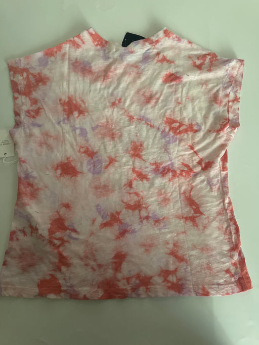 Forever 21 tie-dye graphic tee showing laid flat