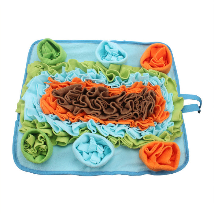 Interactive Snuffle Ball Mat for Dogs & Cats Fun Puzzle Toy for Engaging Sniffing Play