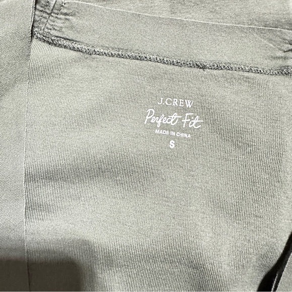 J.Crew Green “Perfect Fit” V-Neck Cardigan – Size S (Pre-Loved)