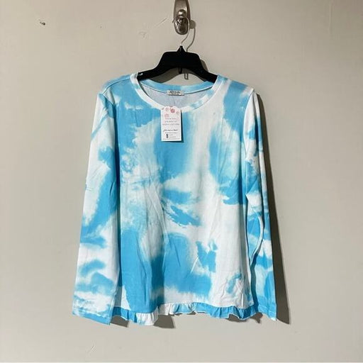 2-Piece Women’s Casual Tie-Dye Crew Neck Sweatshirt Set - from PanacheProse