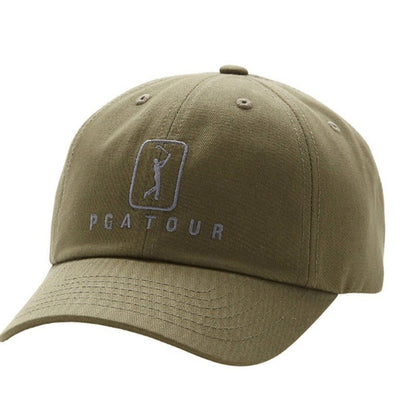 Mens PGA Cotton Adult Casual Adjustable Golf One Size Cap Hat