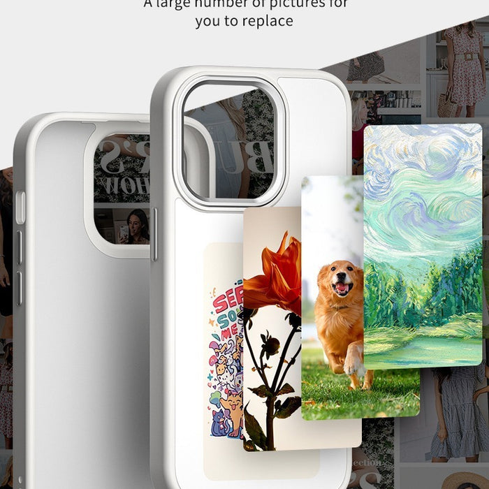 Stylish Four-Color E-Ink Smartphone Case